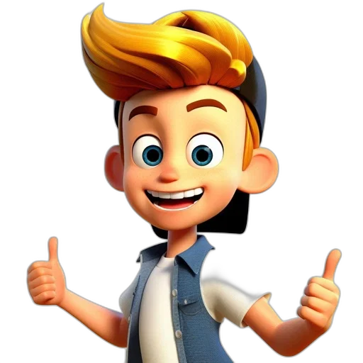 staff, 3d render, cartoon, concept art transparent PNG cut-out