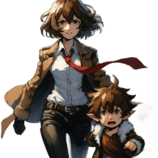 jacket, weapon, staff, concept art transparent PNG cut-out