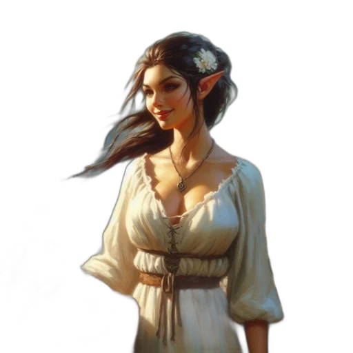 staff, dress, face, dragon transparent PNG cut-out