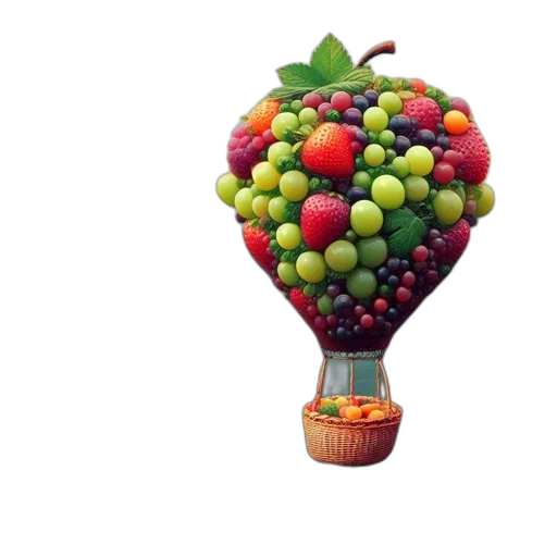 food, crown, umbrella, staff transparent PNG cut-out