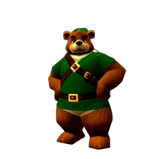 animal, staff, creature, 3d render transparent PNG cut-out