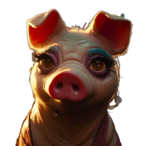 animal, creature, face, mask transparent PNG cut-out