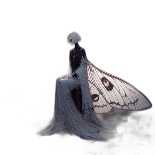 dress, creature, robot, umbrella transparent PNG cut-out