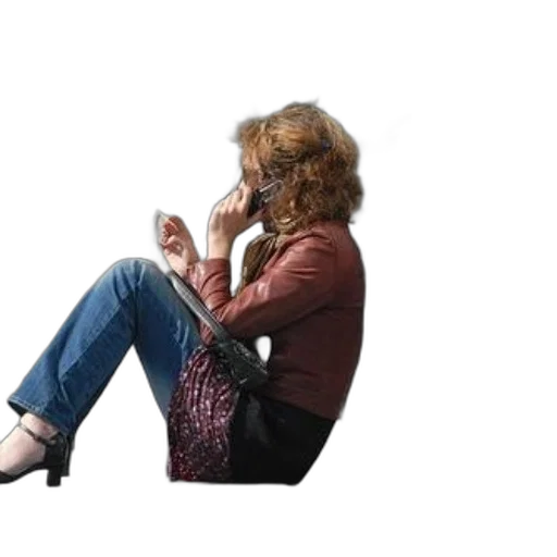 shoes, jacket, jewelry, staff transparent PNG cut-out
