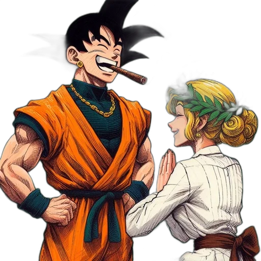 staff, concept art, comic book art, anime transparent PNG cut-out