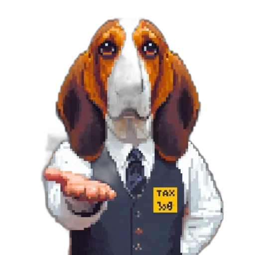 staff, animal, face, pixel art transparent PNG cut-out