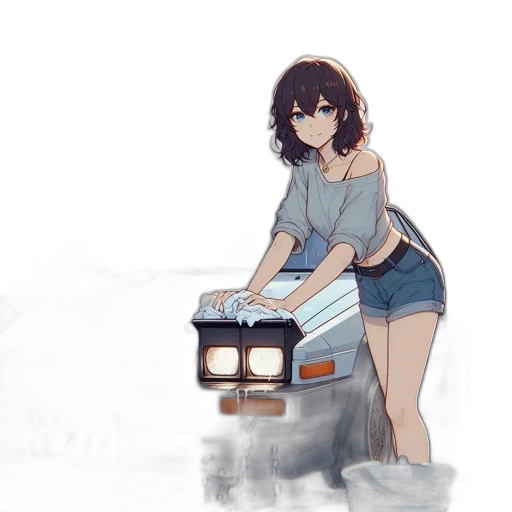 car, dress, robot, bottle transparent PNG cut-out