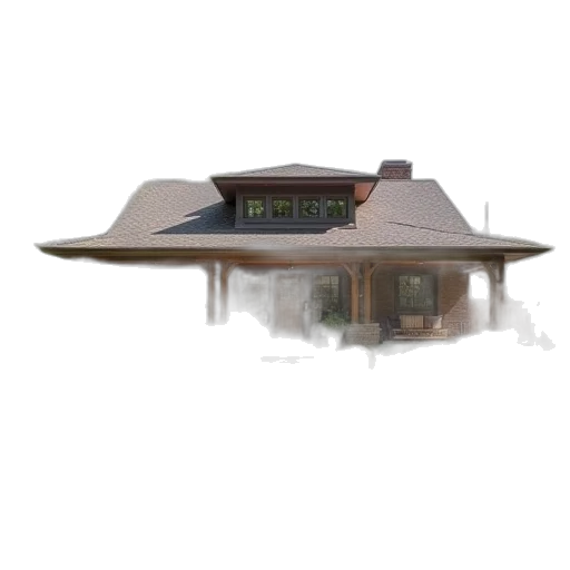 building, concept art, 3d render, photorealistic transparent PNG cut-out