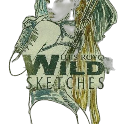 concept art, fantasy art, watercolor, pencil sketch transparent PNG cut-out