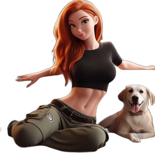 animal, dress, concept art, cartoon transparent PNG cut-out