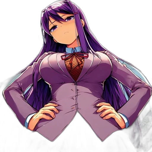 dress, jacket, staff, robot transparent PNG cut-out