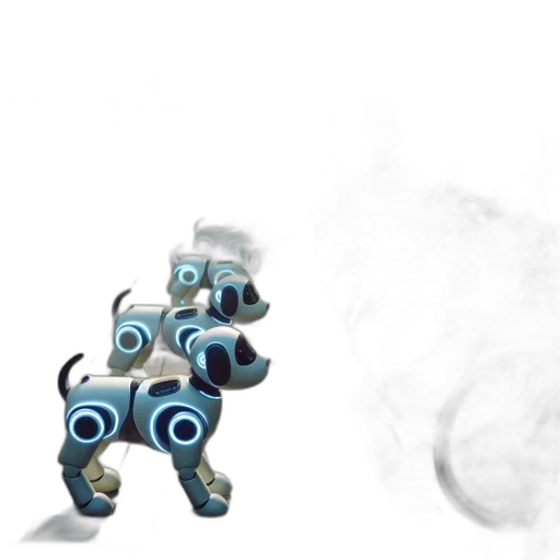 robot, weapon, creature, staff transparent PNG cut-out