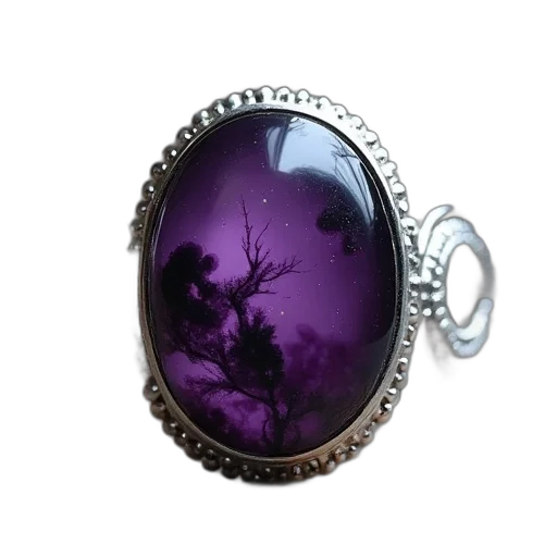 jewelry, dragon, dark, silver transparent PNG cut-out