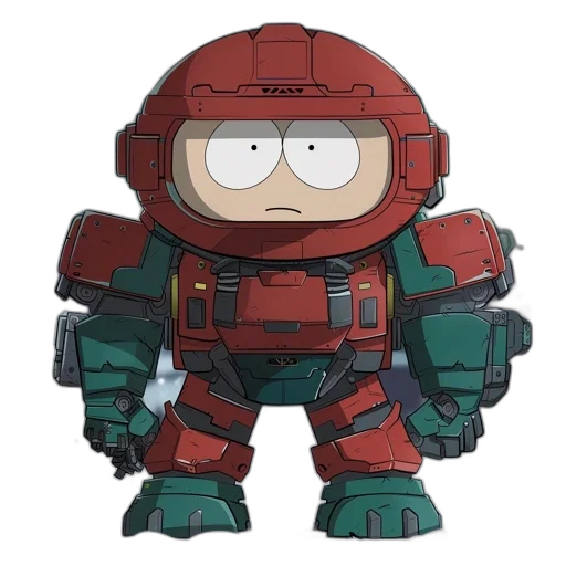 robot, weapon, jacket, creature transparent PNG cut-out