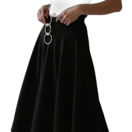 dress, jewelry, staff, dark transparent PNG cut-out