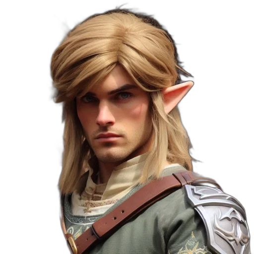 hair, face, staff, dragon transparent PNG cut-out
