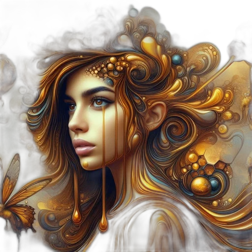 face, hair, mask, crown transparent PNG cut-out