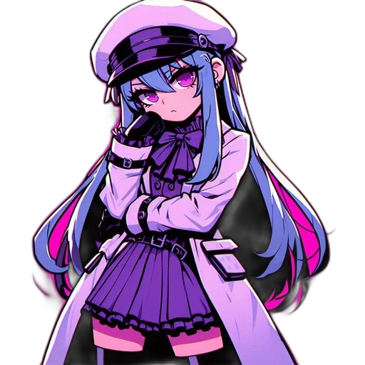 staff, hat, dress, weapon transparent PNG cut-out