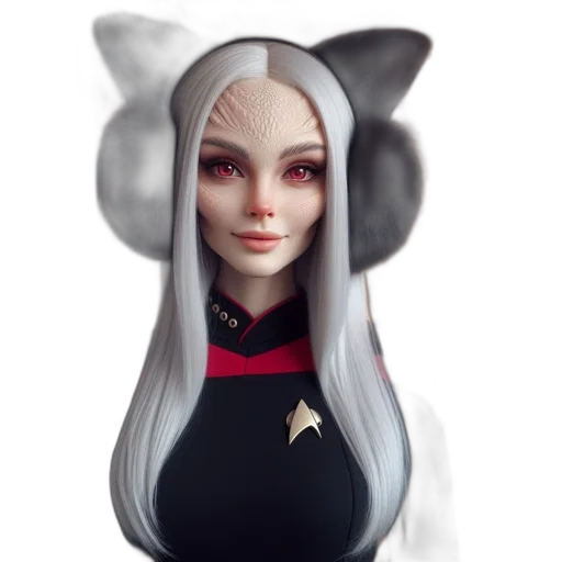 staff, robot, face, creature transparent PNG cut-out
