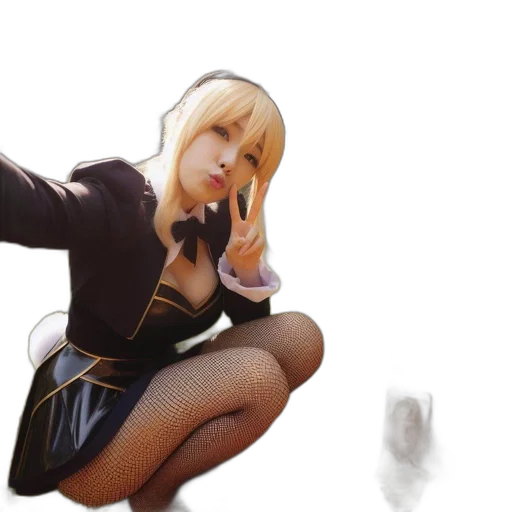 dress, weapon, robot, staff transparent PNG cut-out