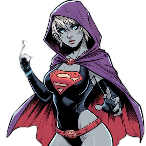comic book art, concept art, cartoon, fantasy art transparent PNG cut-out