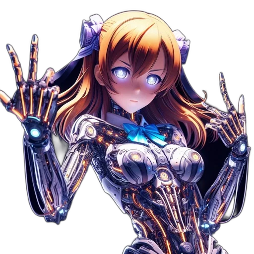 robot, weapon, dress, jewelry transparent PNG cut-out