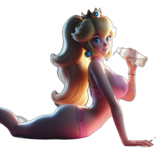 crown, bottle, dress, concept art transparent PNG cut-out