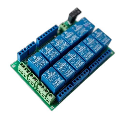 robot, cyberpunk, blue, arduino transparent PNG cut-out