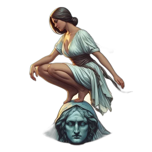 dress, jewelry, concept art, fantasy art transparent PNG cut-out