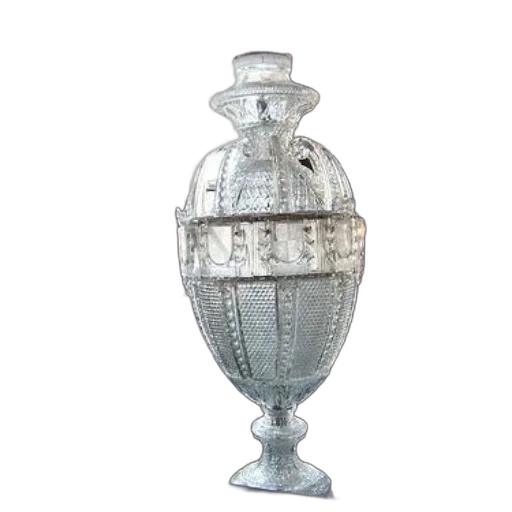bottle, jewelry, crown, 3d render transparent PNG cut-out