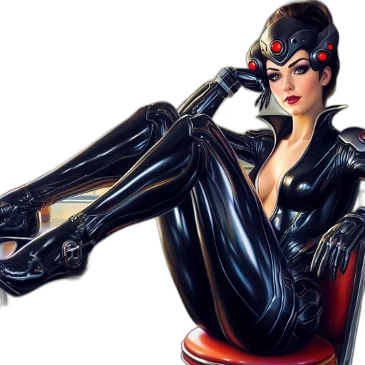 comic book art, concept art, fantasy art, photorealistic transparent PNG cut-out