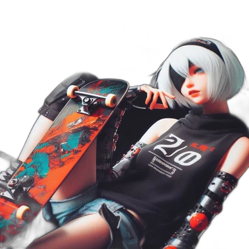 robot, jacket, weapon, car transparent PNG cut-out