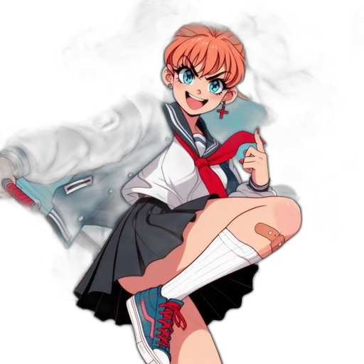 jacket, weapon, staff, sword transparent PNG cut-out