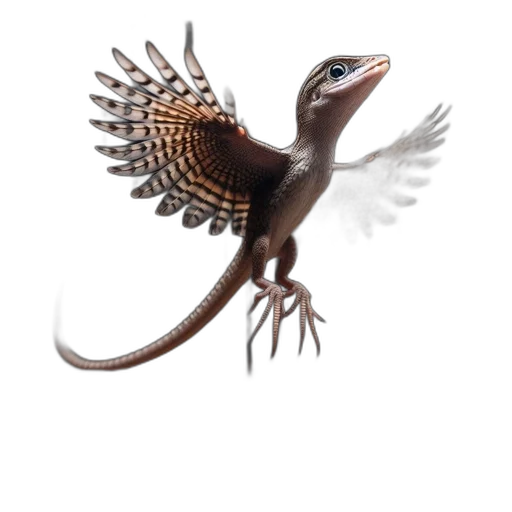 dragon, animal, creature, staff transparent PNG cut-out