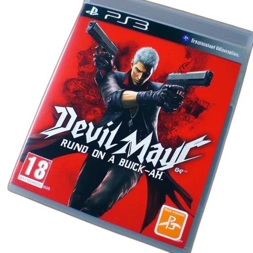 ps3, devil, may, cry transparent PNG cut-out