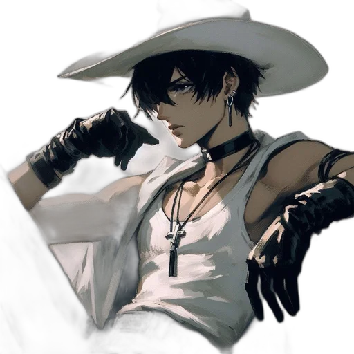 hat, weapon, staff, concept art transparent PNG cut-out