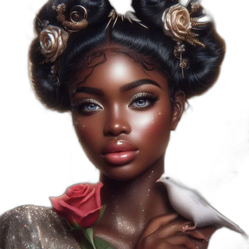 crown, jewelry, face, hair transparent PNG cut-out