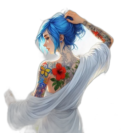 dress, jewelry, fantasy art, concept art transparent PNG cut-out