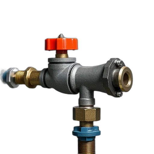 staff, 3d render, thermostaer, valve transparent PNG cut-out