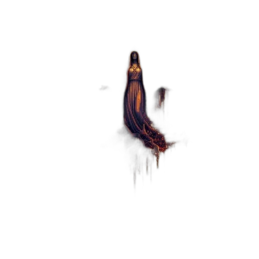 dress, hair, creature, animal transparent PNG cut-out