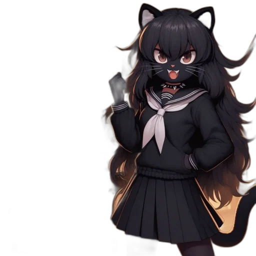 staff, animal, creature, anime transparent PNG cut-out