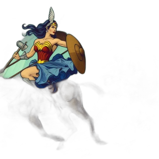 concept art, fantasy art, pixel art, comic book art transparent PNG cut-out