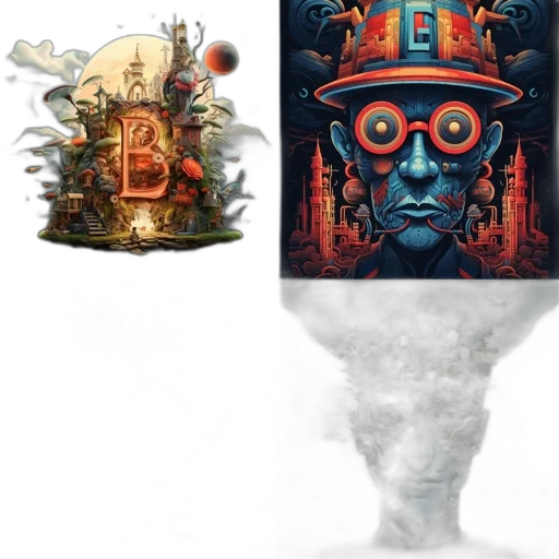 hat, mask, concept art, fantasy art transparent PNG cut-out
