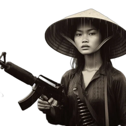 weapon, hat, staff, photorealistic transparent PNG cut-out