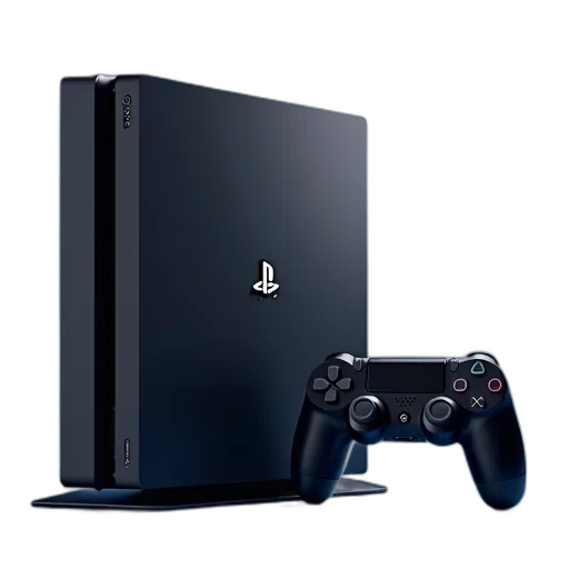 weapon, 3d render, playstation, slim transparent PNG cut-out