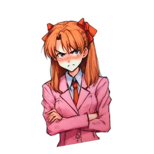 staff, jacket, face, dress transparent PNG cut-out