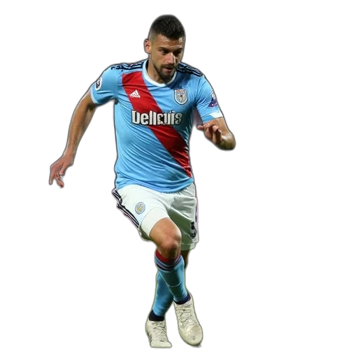 marek, makic, lazio, during transparent PNG cut-out