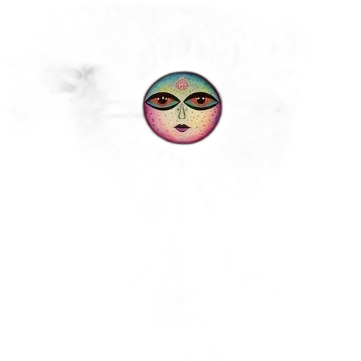 mask, face, creature, jewelry transparent PNG cut-out