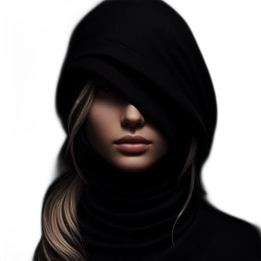 mask, face, jacket, hat transparent PNG cut-out