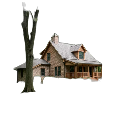 building, tree, furniture, staff transparent PNG cut-out